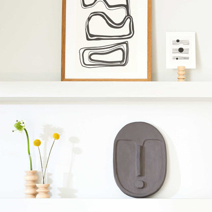 Totem Wooden Vase - Short Nº 3