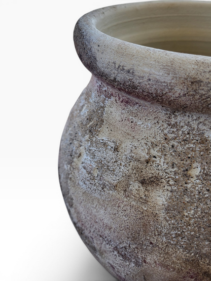 Terra patina no37 - Decorative Terracotta Vase