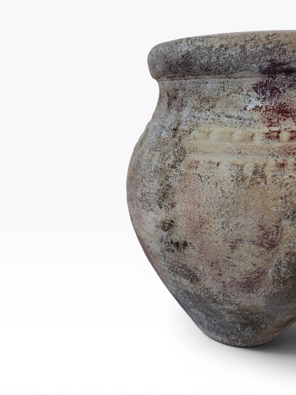 Terra patina no37 - Decorative Terracotta Vase