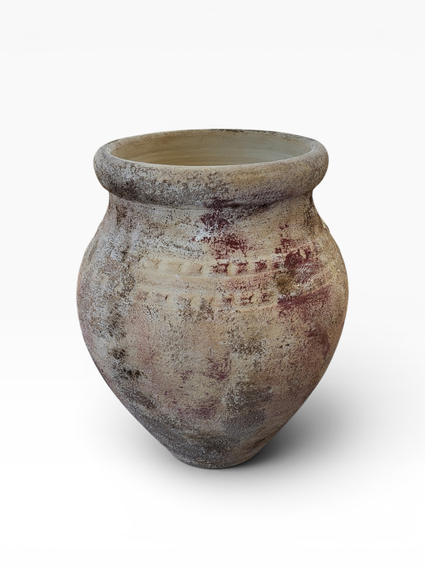 Terra patina no37 - Decorative Terracotta Vase