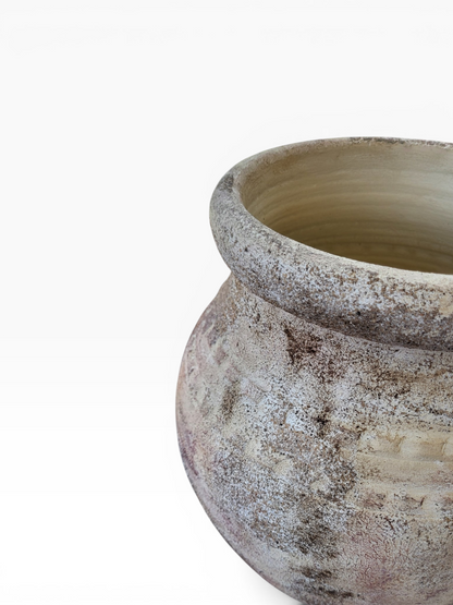 Terra patina no37 - Decorative Terracotta Vase