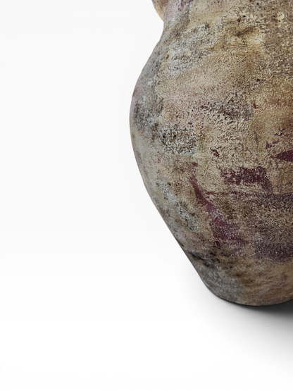 Terra patina no37 - Decorative Terracotta Vase