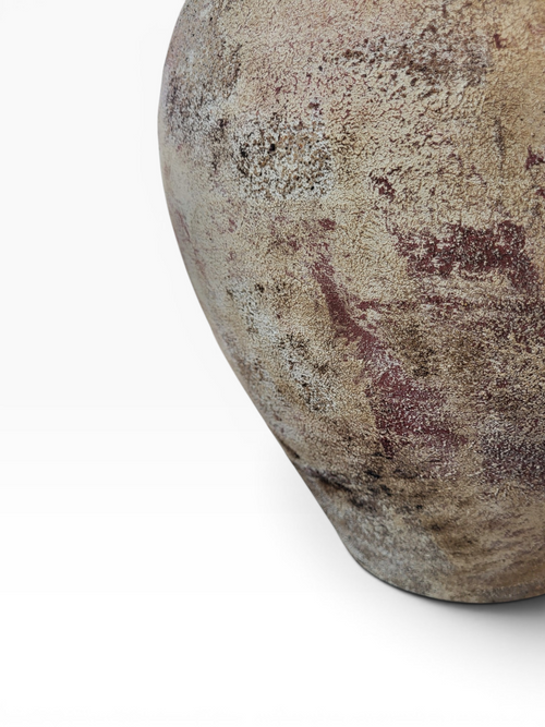 Terra patina no37 - Decorative Terracotta Vase