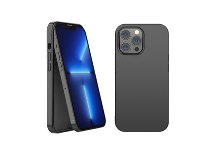 Capa para telemóvel Techancy New TPU em preto, KX5601, com proteção para a lente da câmara, compatível com iPhone 14