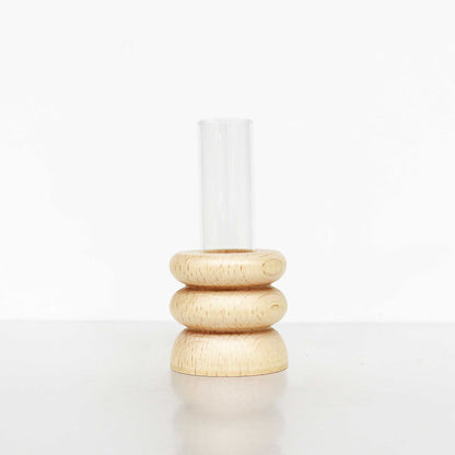 Totem Wooden Vase - Short Nº 1